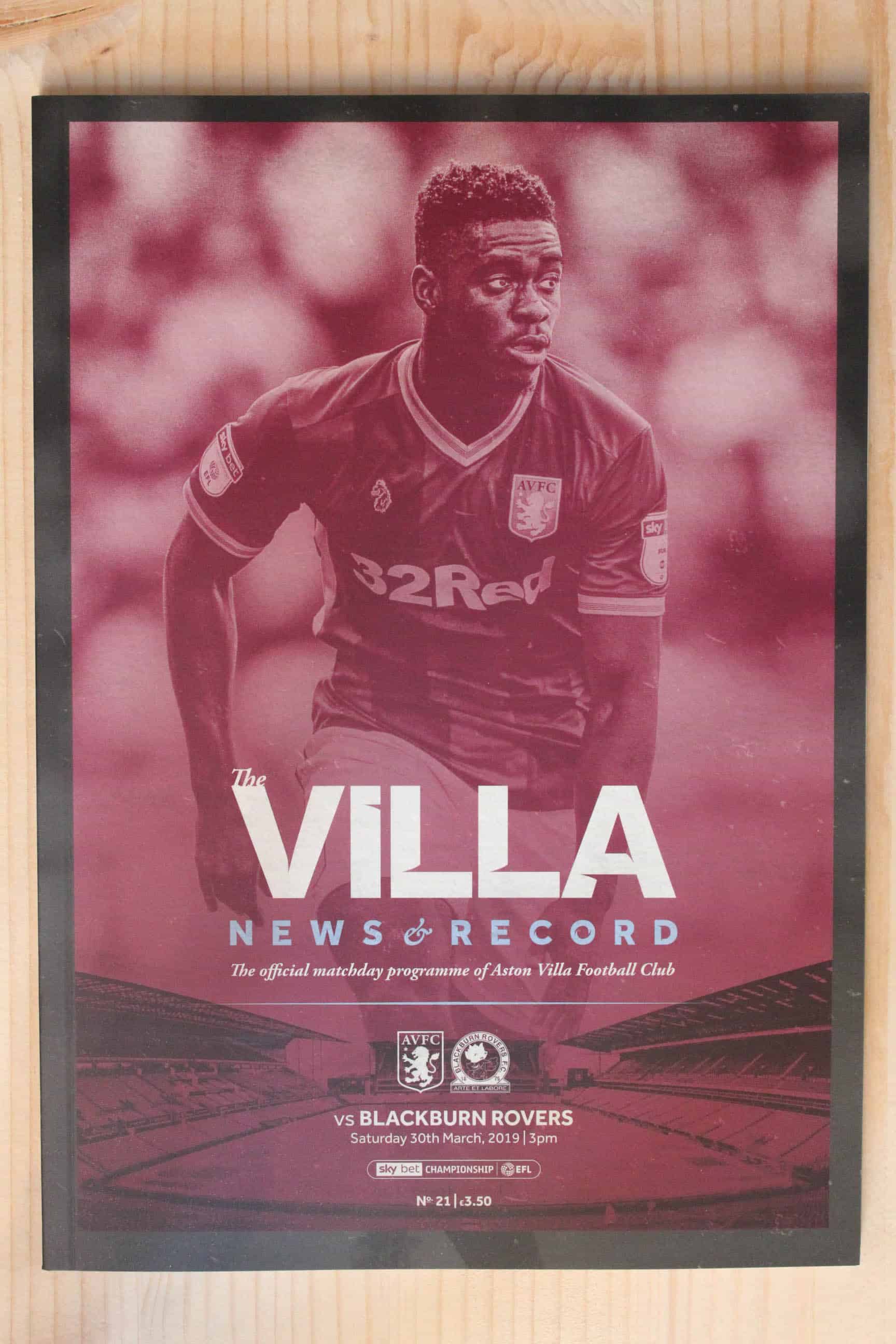 Aston Villa FC v Blackburn Rovers FC